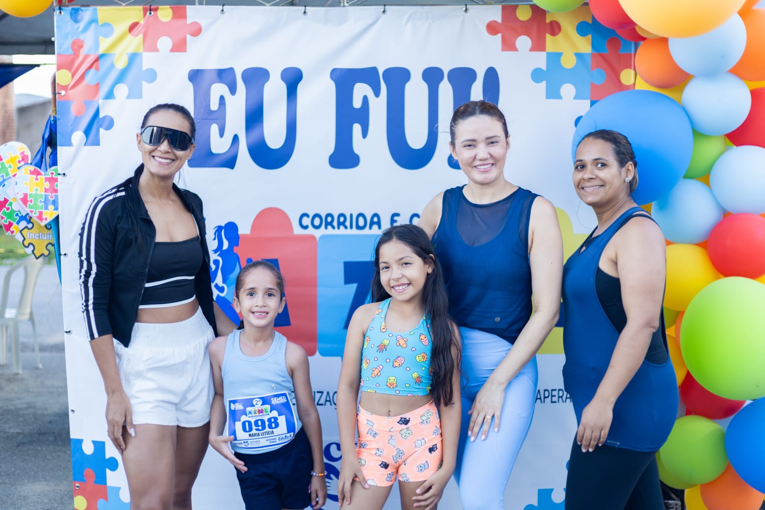 Voluntários em ação